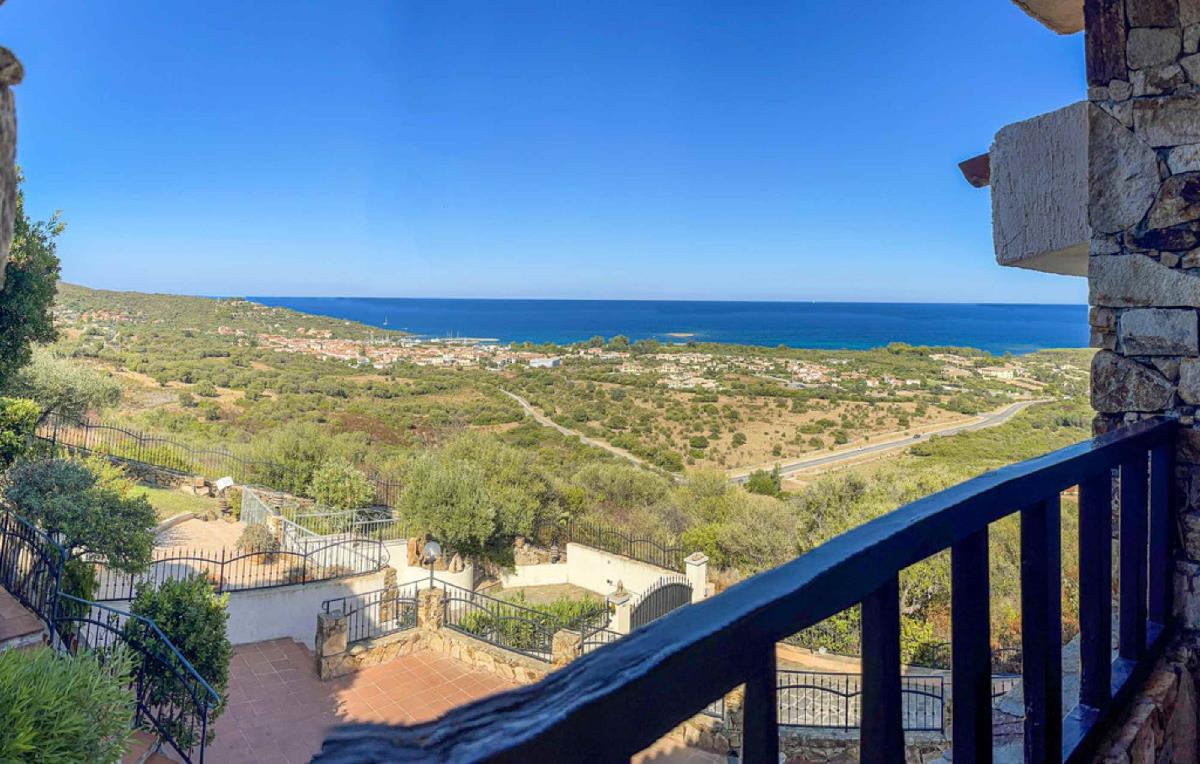 Veranda malerei am meer Budoni Sardegna