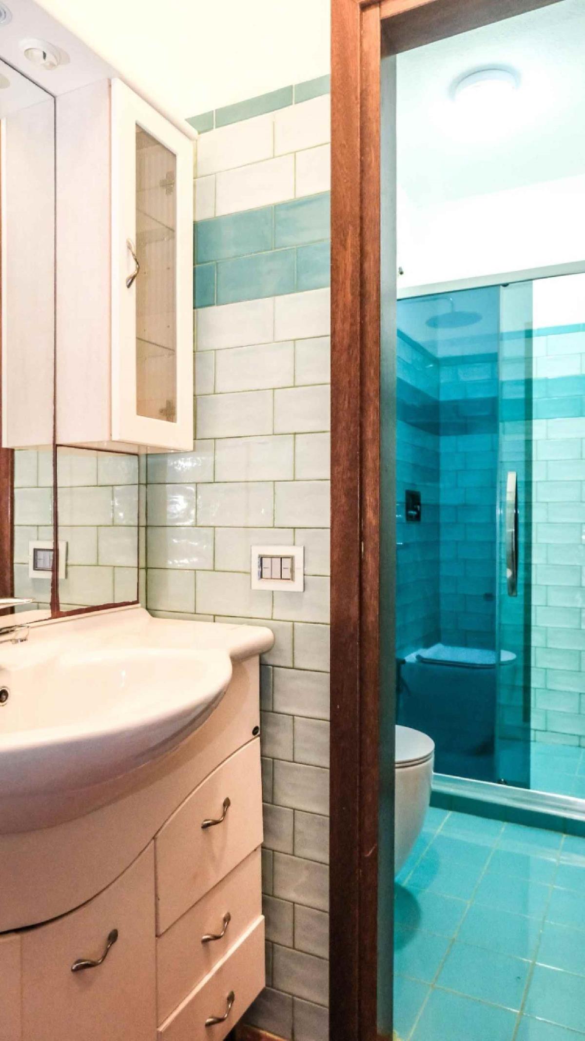 Badezimmer Puntaldia house san teodoro Sardegna